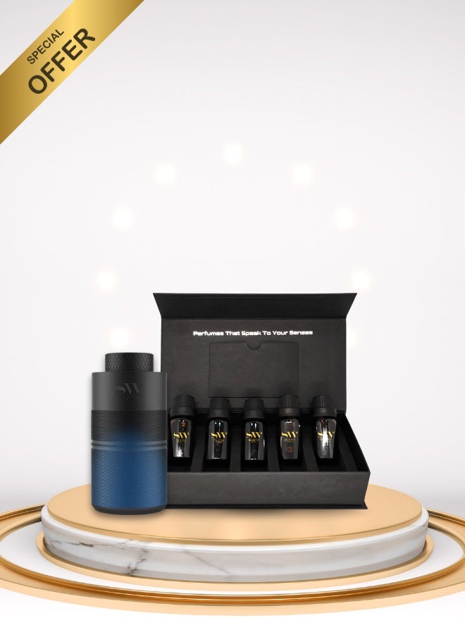 Scent World ScentWorld Car Diffuser – Premium Car Fragrance Diffuser with FREE Fragrance Gift Box - Blue - Image 1